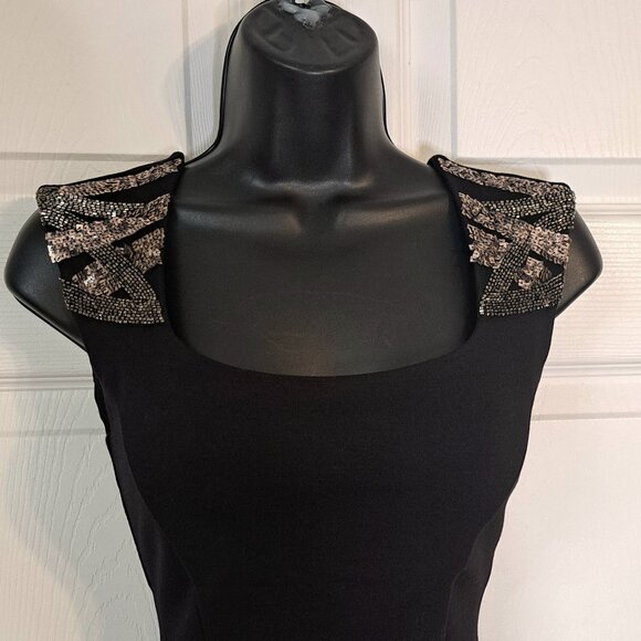 Guess Los Angeles Black Bodycon Dress - Picture 2 of 8